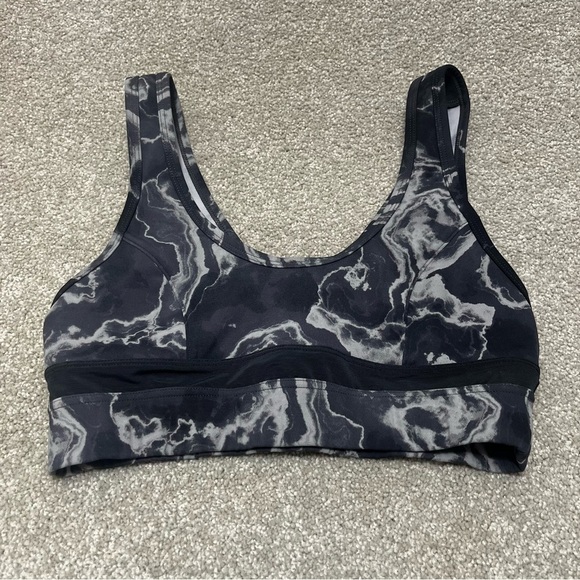 Varley Marble Print Sports Bra size small - Picture 1 of 4